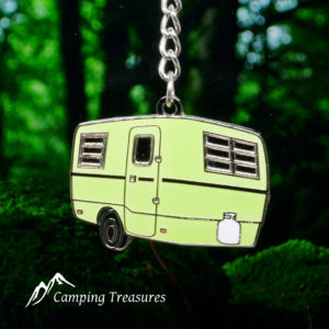 Green Trillium Key Chain