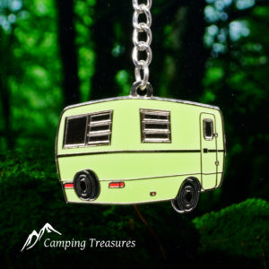 Green Trillium Key Chain