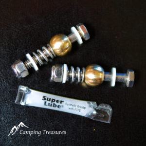 Boler/Scamp – Stainless Steel Door Hinge Repair Kit
