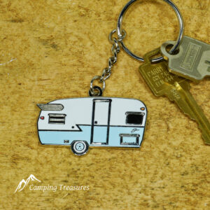 Blue Shasta Key Chain