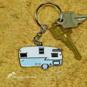Blue Shasta Key Chain