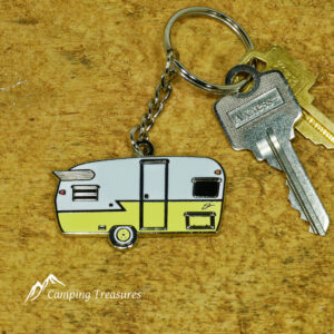 Yellow Shasta Key Chain