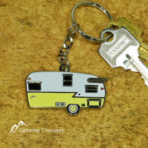 Yellow Shasta Key Chain