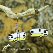 Charms – boler, Scamp, Trillium, Escape, Shasta – make your own earrings, necklace, etc