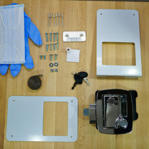 Boler Door Lock Replacement Kit for Bargman L400 – Fits 1975-1988 Boler