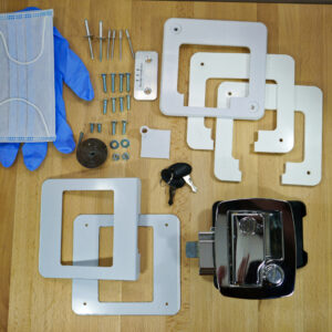 Boler Door Lock Replacement Kit – Fits 1968-1974 Boler & most Scamp